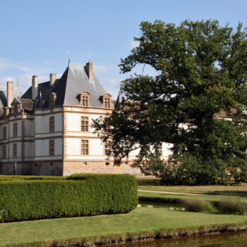 The castle of Cormatin in Burgundy, France is a Renaissance style castle.